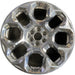24" SUBURBAN 1500 25 24x9.5, 8 holes, bright chrome Original OEM Wheel Rim - Front View