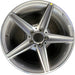 18" MERCEDES C-CLASS 15 205 Type; Sdn C400 5 spoke 18x7.5 gray accents Original - Front View