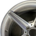 18" MERCEDES C-CLASS 15 205 Type; Sdn C400 5 spoke 18x7.5 gray accents Original - Angle View
