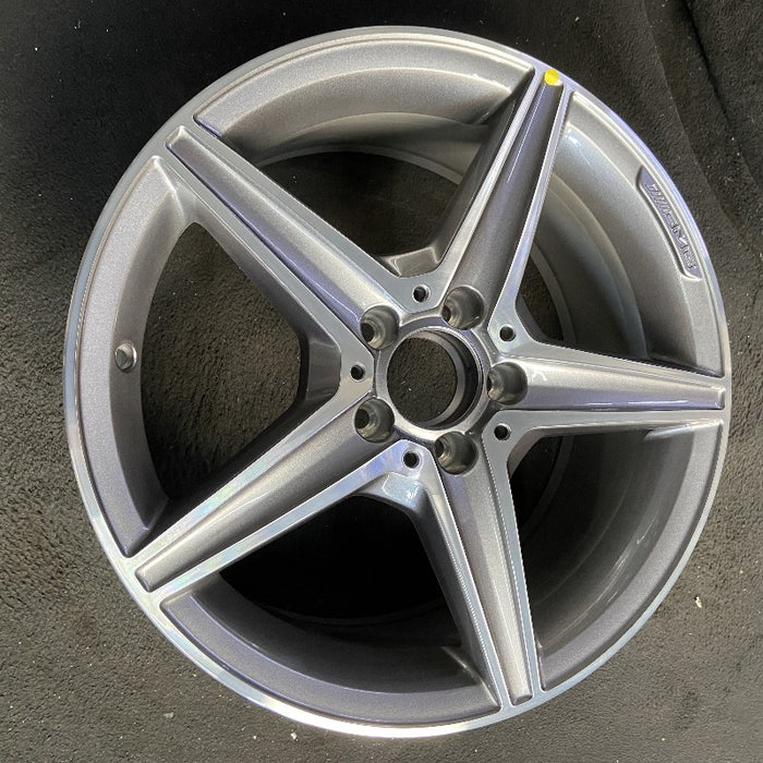 18" MERCEDES C-CLASS 15 205 Type; Sdn C400 5 spoke 18x7.5 gray accents Original - View 7