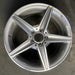 18" MERCEDES C-CLASS 15 205 Type; Sdn C400 5 spoke 18x7.5 gray accents Original - Front View