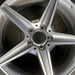 18" MERCEDES C-CLASS 15 205 Type; Sdn C400 5 spoke 18x7.5 gray accents Original - Angle View