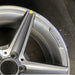 18" MERCEDES C-CLASS 15 205 Type; Sdn C400 5 spoke 18x7.5 gray accents Original - Close-Up Detail