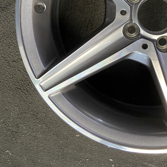 18" MERCEDES C-CLASS 15 205 Type; Sdn C400 5 spoke 18x7.5 gray accents Original - Additional View