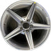 18" MERCEDES C-CLASS 15 205 Type; , C400, 5 spoke, 18x7.5, gray accents - Front View