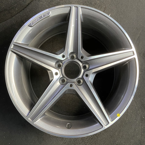 18" MERCEDES C-CLASS 15 205 Type, , C400, 5 spoke, 18x8.5, gray accents - Additional View