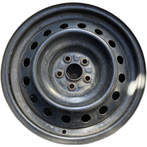 16" COROLLA 09-16 16x6.5, steel Original OEM Wheel Rim - Front View