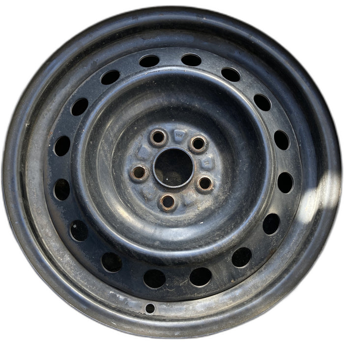 16" COROLLA 09-16 16x6.5, steel Original OEM Wheel Rim - Front View