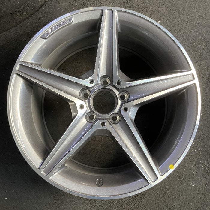 18" MERCEDES C-CLASS 15 205 Type; Sdn C400 5 spoke 18x8.5 gray accents Original - Additional View
