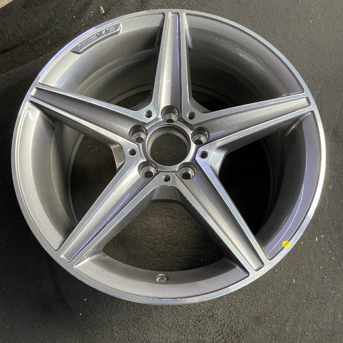 18" MERCEDES C-CLASS 15 205 Type; Sdn C400 5 spoke 18x8.5 gray accents Original - View 7