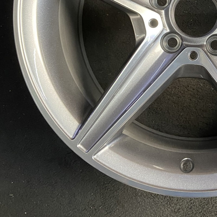 18" MERCEDES C-CLASS 15 205 Type; Sdn C400 5 spoke 18x8.5 gray accents Original - Additional View