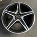 18" MERCEDES C-CLASS 15 205 Type; , C400, 5 spoke, 18x7.5, black accents - Side Profile