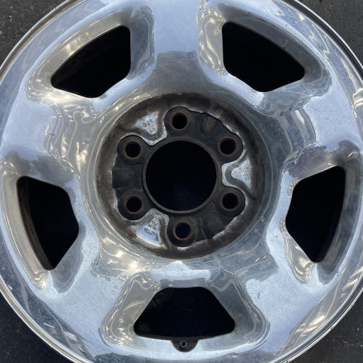 17" EXPEDITION 03 17x7.5 5 spoke steel Original OEM Wheel Rim - Angle View