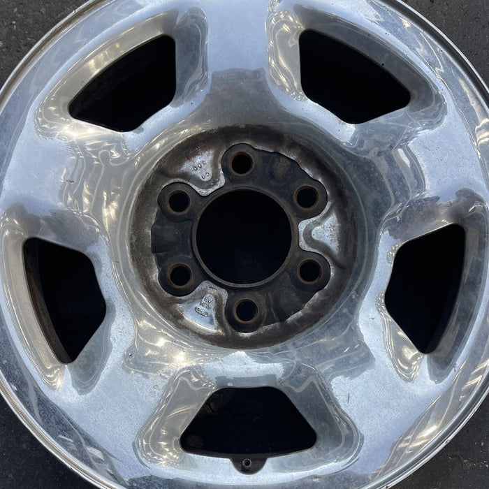 17" EXPEDITION 03 17x7.5 5 spoke steel Original OEM Wheel Rim - Angle View