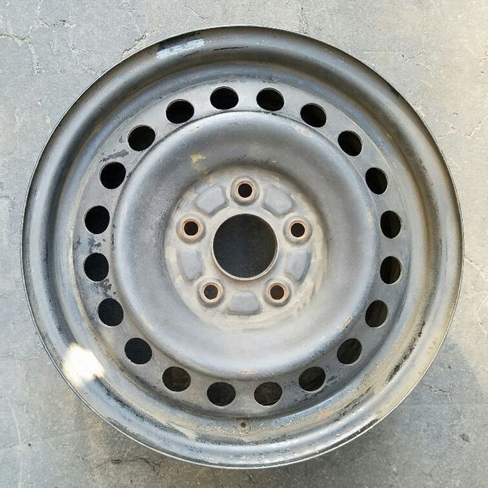 15" ACCORD 03-04 , 15x6.5, steel Original OEM Wheel Rim - Front View