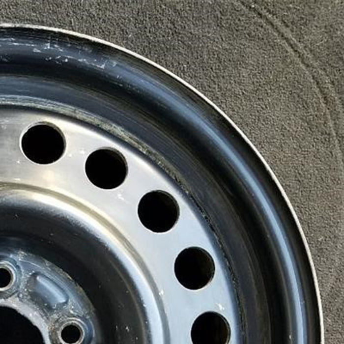 16" EQUINOX 05-06 16x6.5, steel Original OEM Wheel Rim - Close-Up Detail