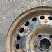 15" TRANSIT CONNECT 10-13 15x6 steel TPMS silver Original OEM Wheel Rim - Side Profile