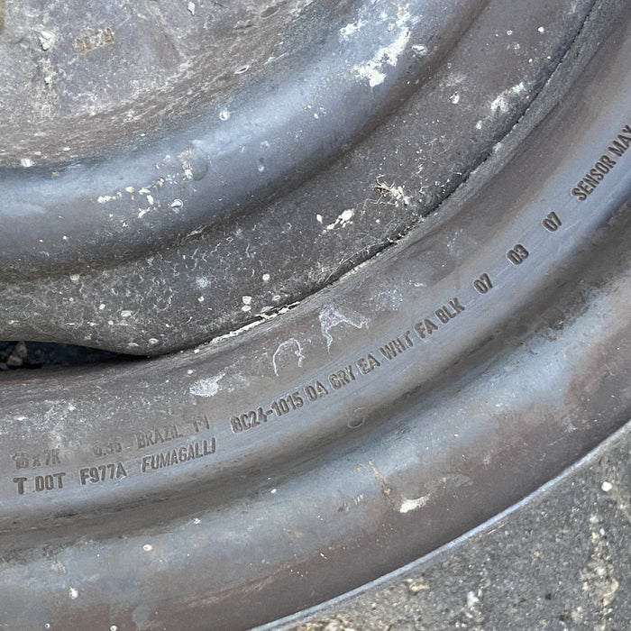 16" FORD E150 VAN 08-14 , steel, Original OEM Wheel Rim - Back View