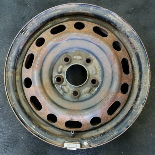 15" MAZDA 3 04-05 15x6, steel Original OEM Wheel Rim - Front View