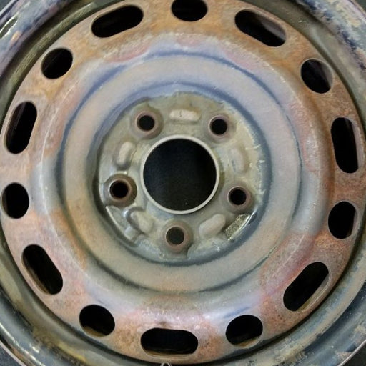 15" MAZDA 3 04-05 15x6, steel Original OEM Wheel Rim - Angle View