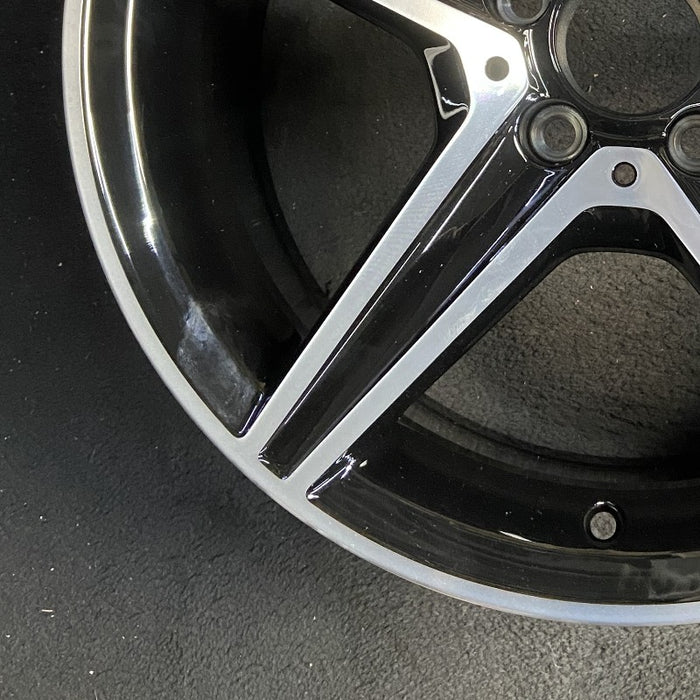18" MERCEDES C-CLASS 15 205 Type; Sdn C400 5 spoke 18x7.5 black accents - Additional View