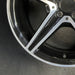 18" MERCEDES C-CLASS 15 205 Type; Sdn C400 5 spoke 18x7.5 black accents - Additional View