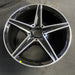 18" MERCEDES C-CLASS 15 205 Type; Sdn C400 5 spoke 18x8.5 black accents - View 7