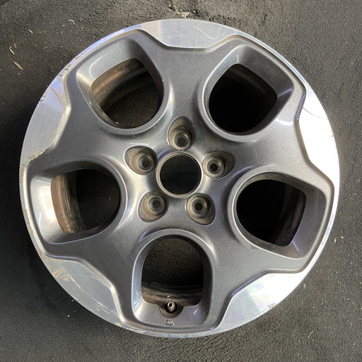 16" RENEGADE 15-18 16x6.5, aluminum Original OEM Wheel Rim - Angle View