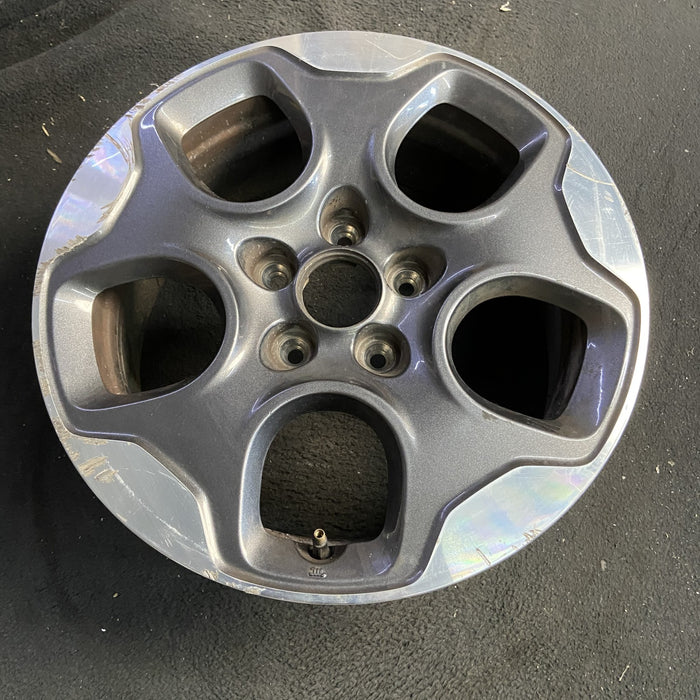 16" RENEGADE 15-18 16x6.5, aluminum Original OEM Wheel Rim - Side Profile