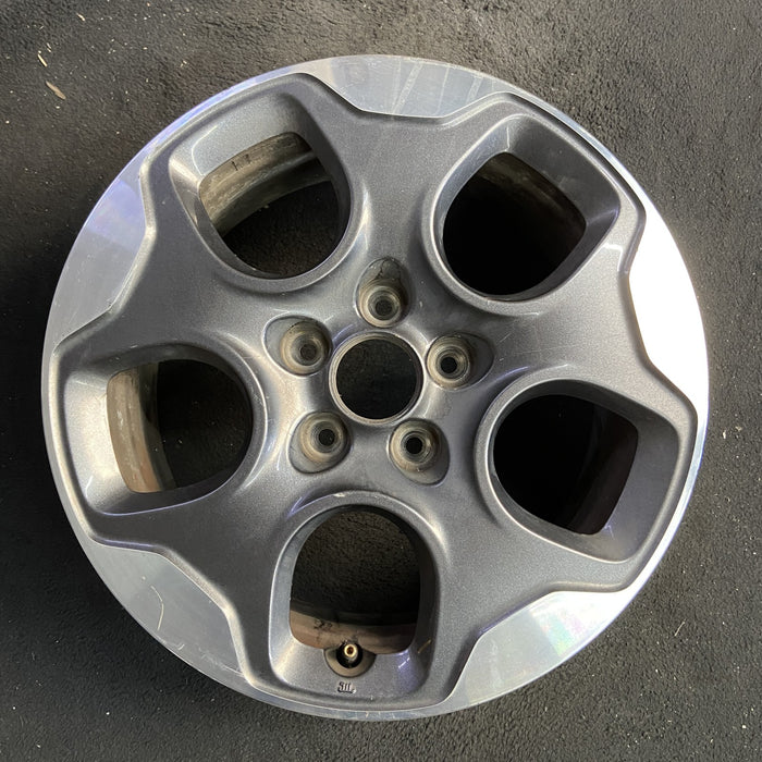 16" RENEGADE 15-18 16x6.5, aluminum Original OEM Wheel Rim - Angle View