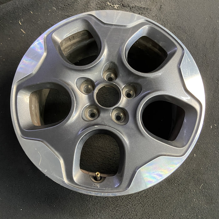 16" RENEGADE 15-18 16x6.5, aluminum Original OEM Wheel Rim - Side Profile