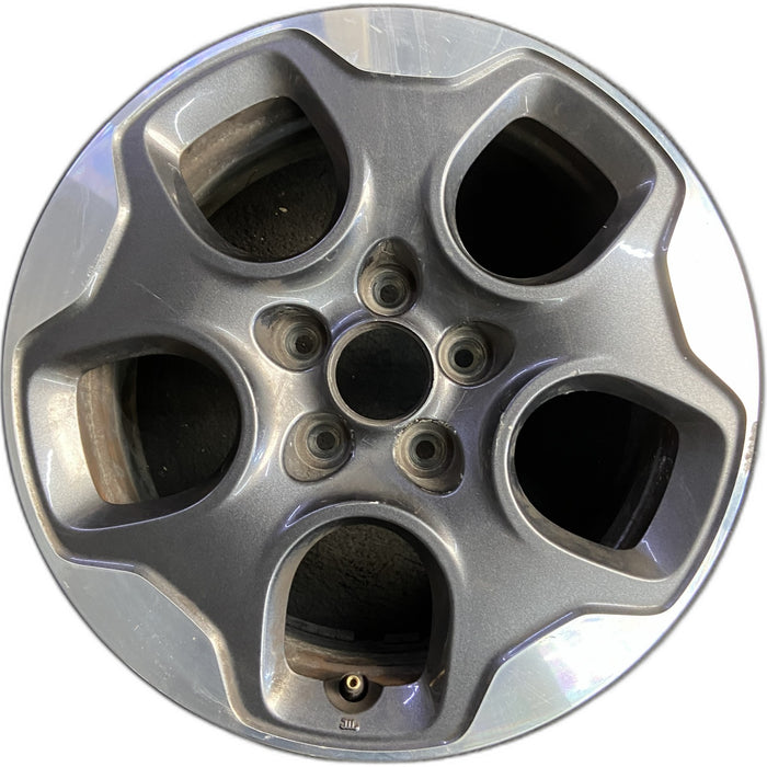 16" RENEGADE 15-18 16x6.5, aluminum Original OEM Wheel Rim - Front View