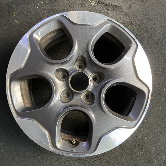 16" RENEGADE 15-18 16x6.5, aluminum Original OEM Wheel Rim - Angle View