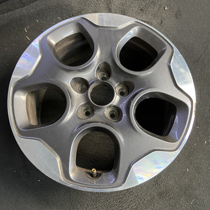 16" RENEGADE 15-18 16x6.5, aluminum Original OEM Wheel Rim - Side Profile