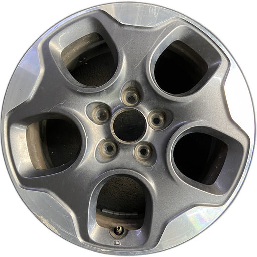 16" RENEGADE 15-18 16x6.5, aluminum Original OEM Wheel Rim - Front View
