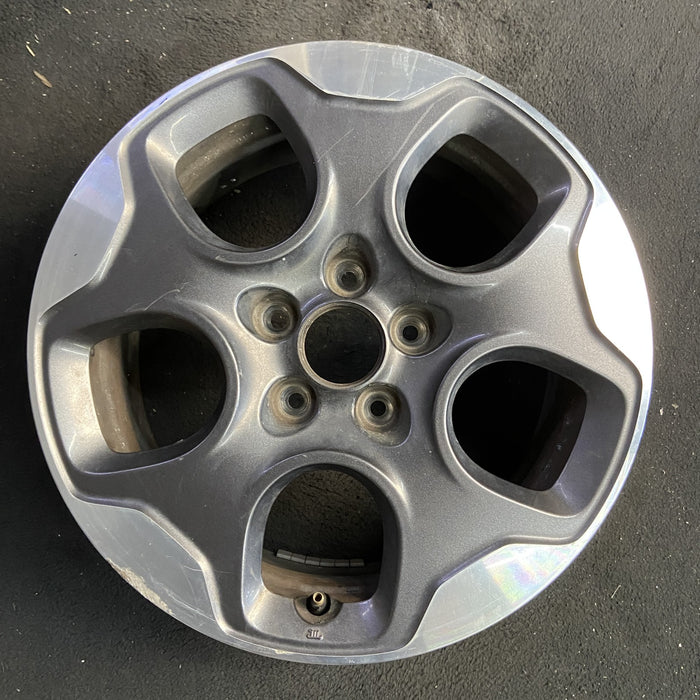 16" RENEGADE 15-18 16x6.5, aluminum Original OEM Wheel Rim - Angle View