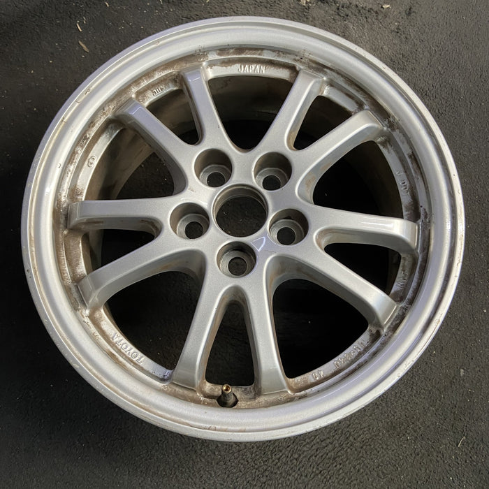 15" PRIUS 16-18 Prius , 15x6.5 , Original OEM Wheel Rim - Side Profile