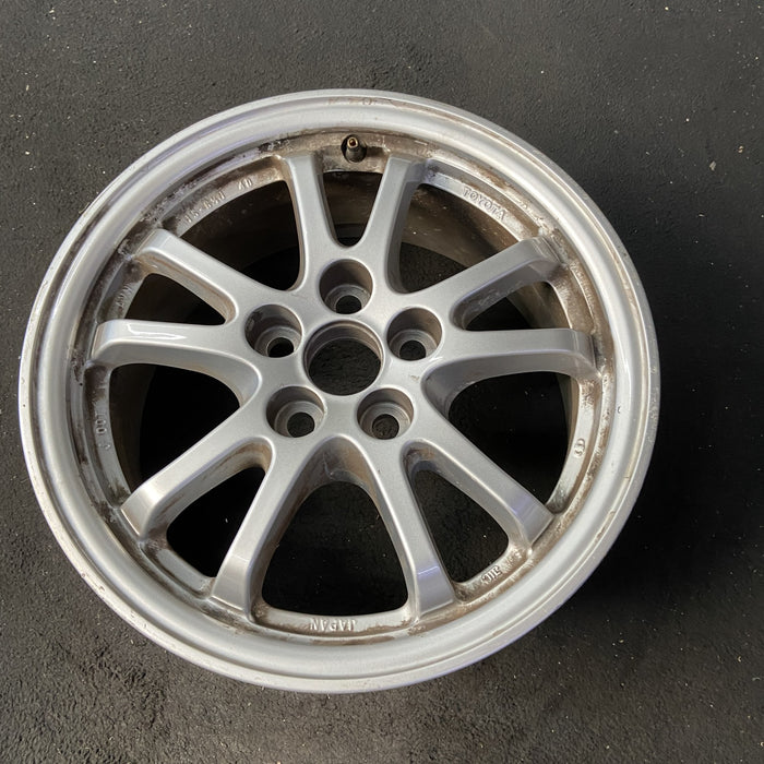 15" PRIUS 16-18 Prius , 15x6.5 , Original OEM Wheel Rim - Close-Up Detail