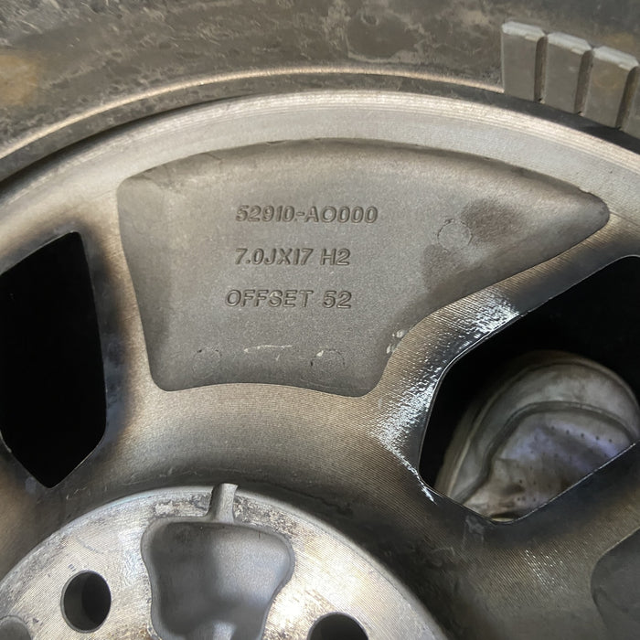 17" NIRO EV 23-25 Original OEM Wheel Rim - Back View