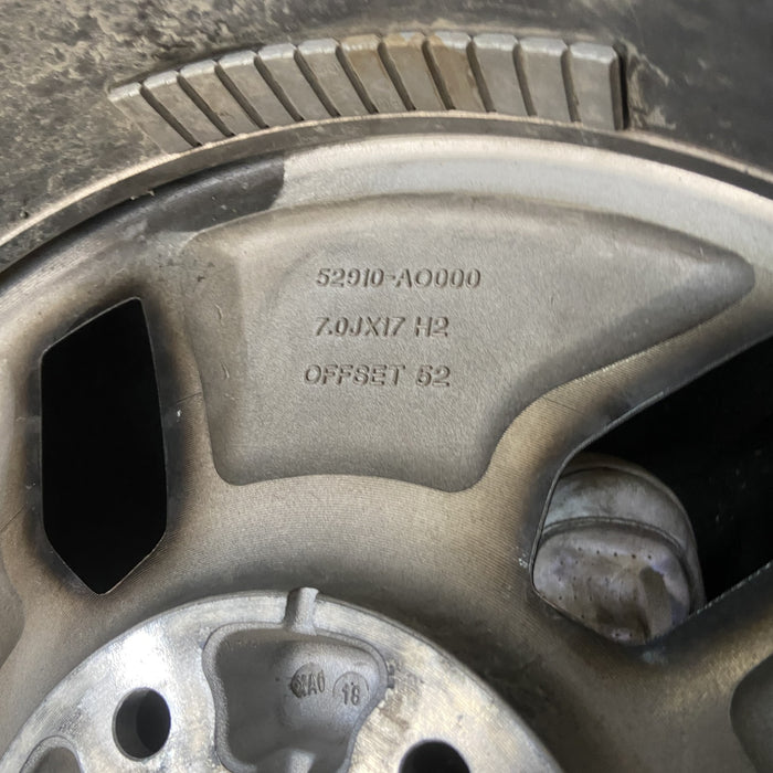 17" NIRO EV 23-25 Original OEM Wheel Rim - Back View