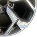 17" SPORTAGE 21-22 17x7 5 Y spoke alloy Original OEM Wheel Rim - Close-Up Detail