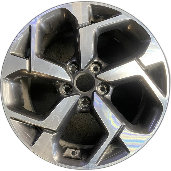 17" SPORTAGE 21-22 17x7 5 Y spoke alloy Original OEM Wheel Rim - Front View