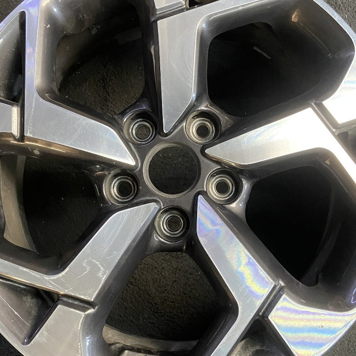 17" SPORTAGE 21-22 17x7 5 Y spoke alloy Original OEM Wheel Rim - Angle View