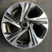 17" XV CROSSTREK 24-25 17x7 , , angled spoke, machined face with pockets - Angle View