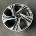 17" XV CROSSTREK 24-25 17x7 , , angled spoke, machined face with pockets - Close-Up Detail