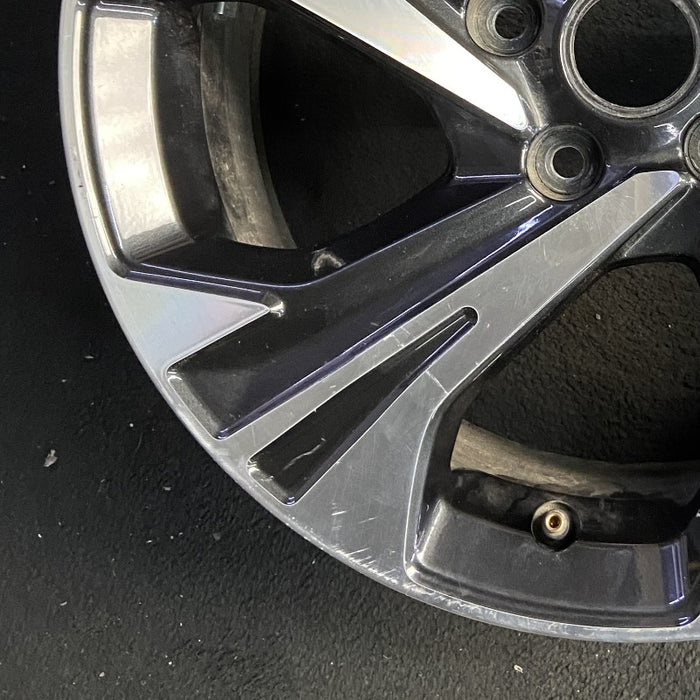 17" XV CROSSTREK 24-25 17x7 alloy 5 spoke angled spoke machined face with - Additional View