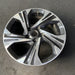 17" XV CROSSTREK 24-25 17x7 , , angled spoke, machined face with pockets - Close-Up Detail
