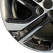 17" BOLT 22 17x6.5 machined black opt PZE Original OEM Wheel Rim - Back View