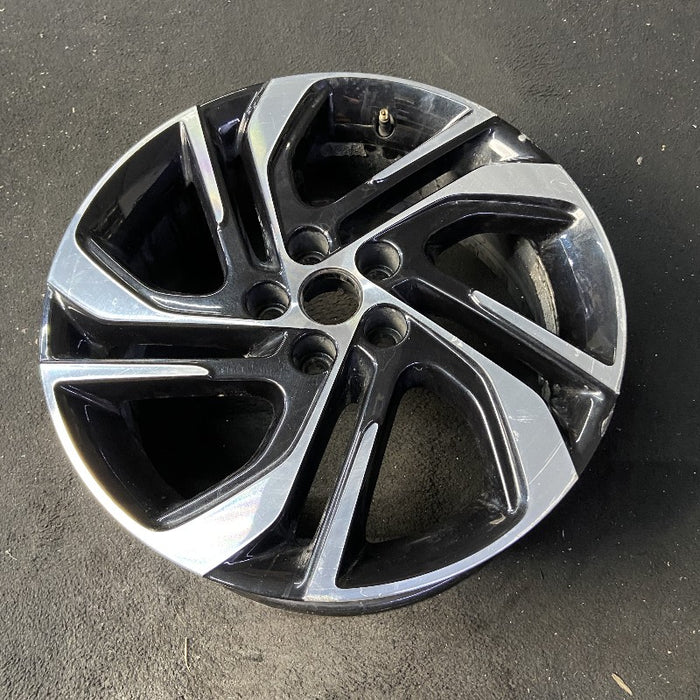 17" BOLT 22 17x6.5 machined black opt PZE Original OEM Wheel Rim - View 8
