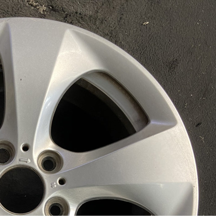 17" BMW X3 11-17 17x8 alloy 5 spoke R. Original OEM Wheel Rim - Close-Up Detail
